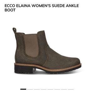 ECCO ELAINA WOMEN'S SUEDE ANKLE BOOT